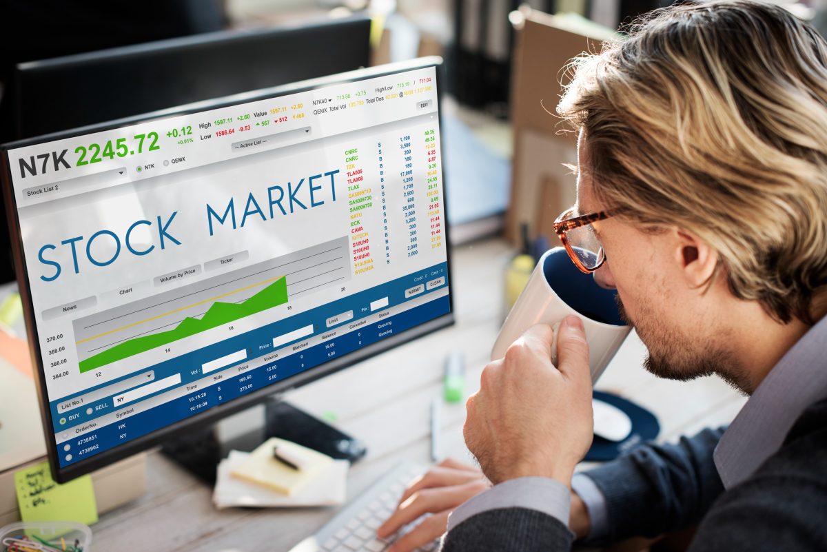 a man making his trading strategies