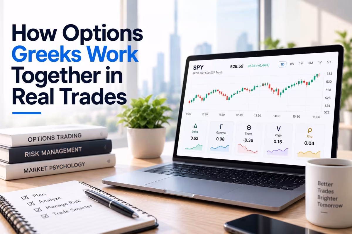 How Options Greeks Work Together in Real Trades
