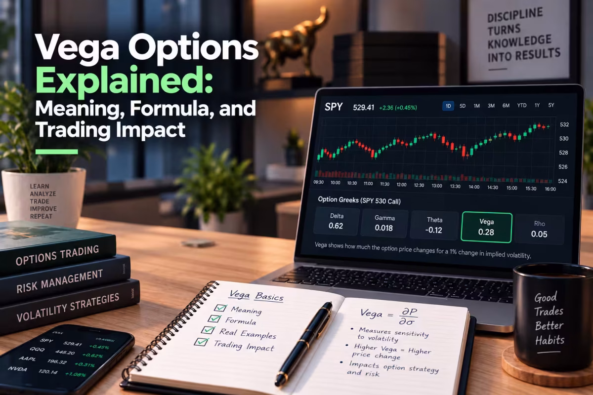 Vega Options Explained: Meaning, Formula, and Trading Impact